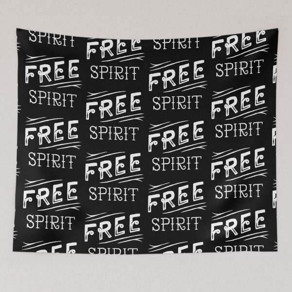 Item preview, Motivational Inspirational and Positive quote - free spirit typography text art by Word Fandom - wordfandom designed and sold by Kerry Pritchard.