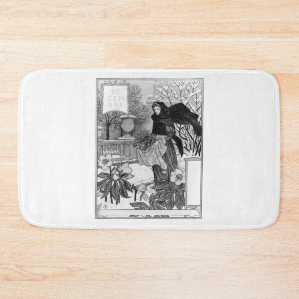 Item preview, Decembre - Eugene Grasset - 1895 designed and sold by CrankyOldDude.