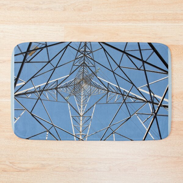 Inside an Electricity Pylon Bath Mat