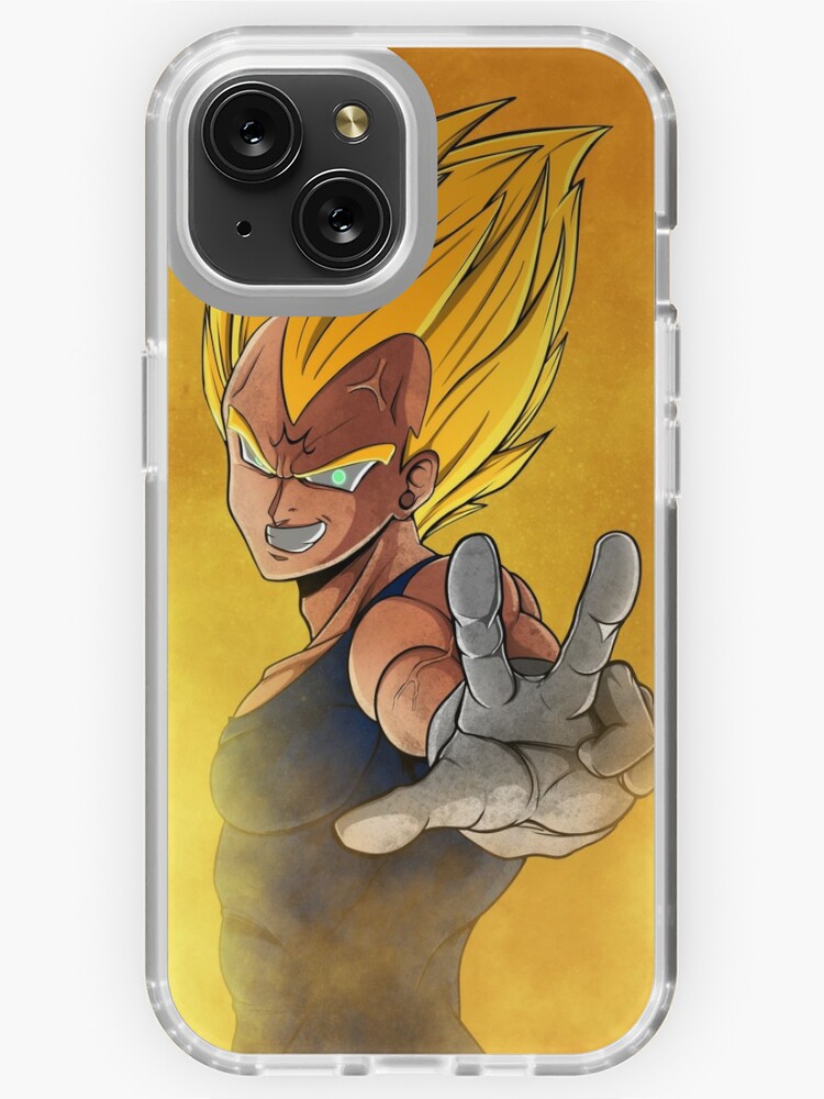 majin vegeta ssj2 iPhone Case by GaleriaDeArte