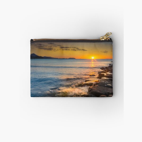 Item preview, Sun kissed rocks and waves designed and sold by Ralph Goldsmith.