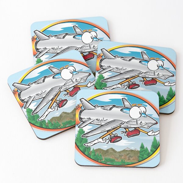 Item preview, Funny Flying Fighter Jet designed and sold by WBGraphix.