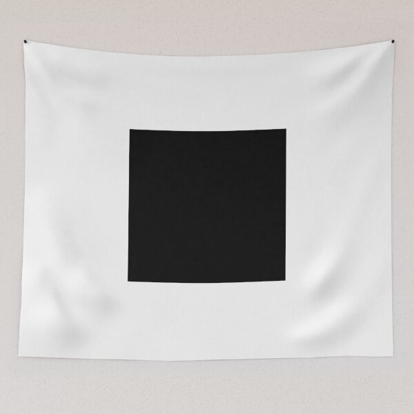 Item preview, black square designed and sold by FunnyGrief.