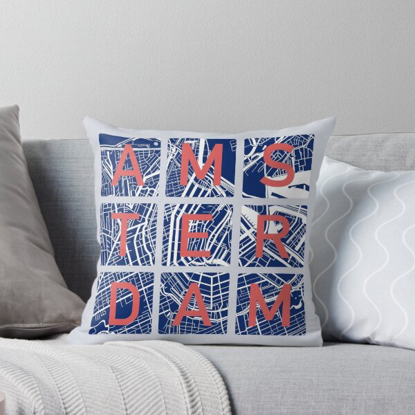 Item preview, Amsterdam Map designed and sold by TheCreativeHub.