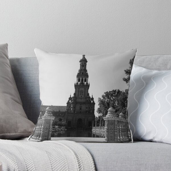 Item preview, Seville - Plaza de Espana designed and sold by AM FineArtPrints.