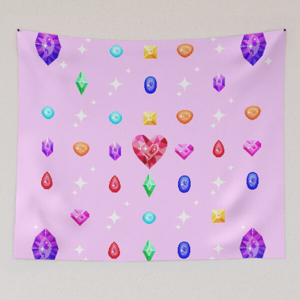 Item preview, Pixel Gem Pattern designed and sold by MetallicWings15.
