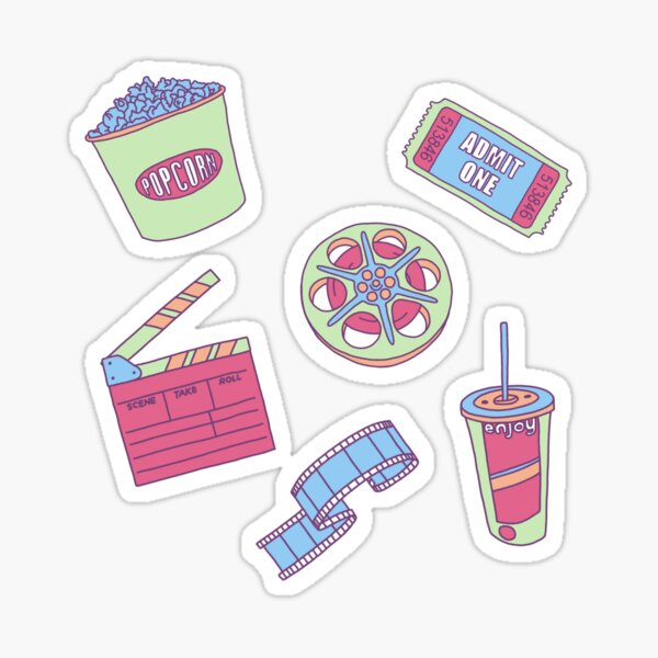 Celluloid  Retro film, Aesthetic stickers, Grunge textures