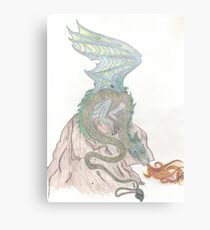 TK's Dragon Metal Print