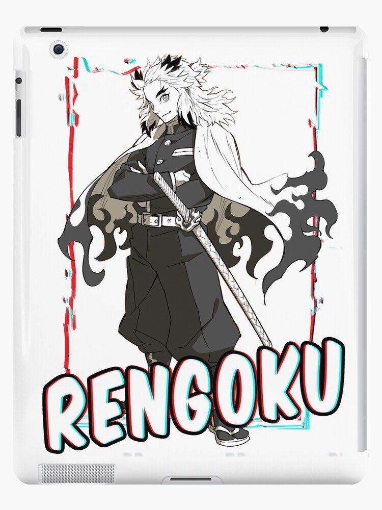 Coque Et Skin Adhesive Ipad Rengoku Le Pilier De La Flamme Par Triskova Redbubble