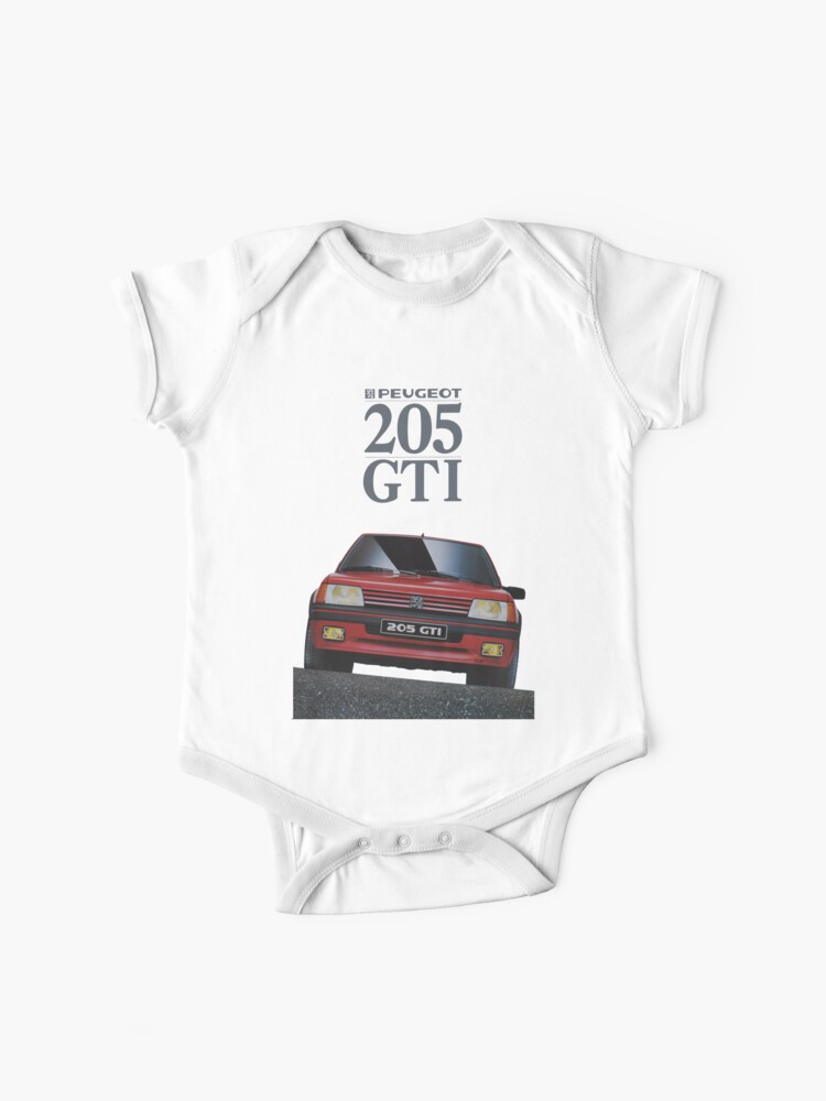 Peugeot 5 Gti Advert Baby One Piece By Throwbackmotors Redbubble