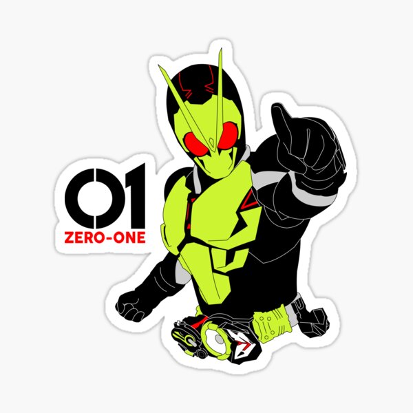Kamen Rider Zero-one rising hopper minimalist Sticker