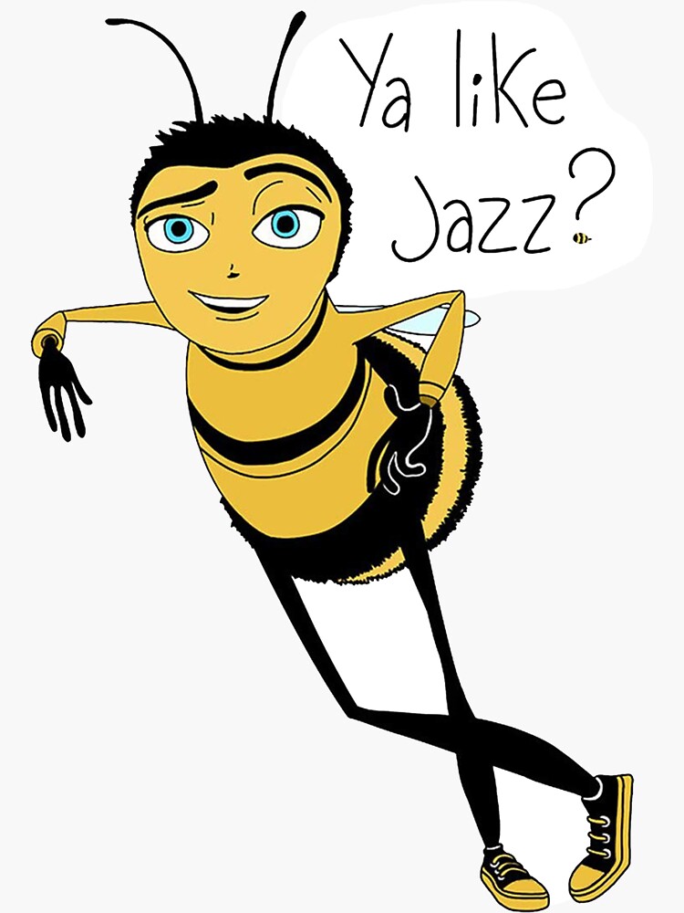 "Ya Like Jazz?" Sticker for Sale by MemezDesigns | Redbubble