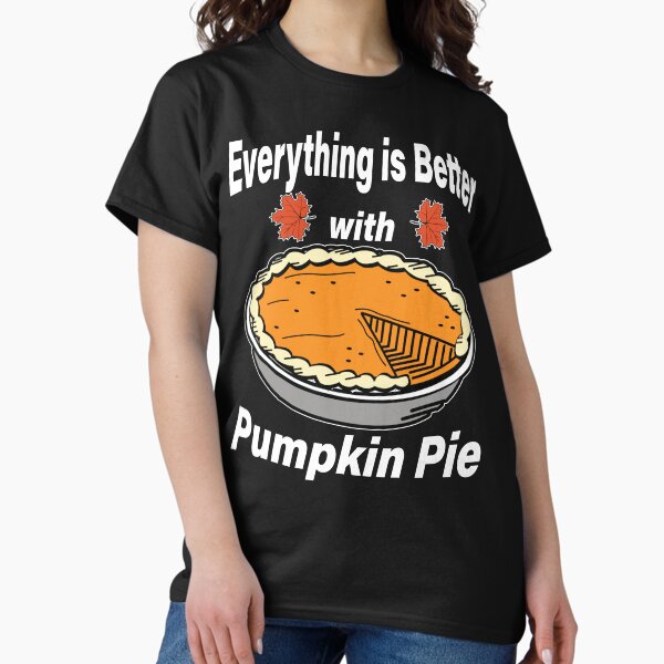 Item preview, Thanksgiving Pumpkin Pie Tshirt Eat Pizza Happy Turkey designed and sold by DSWShirts.