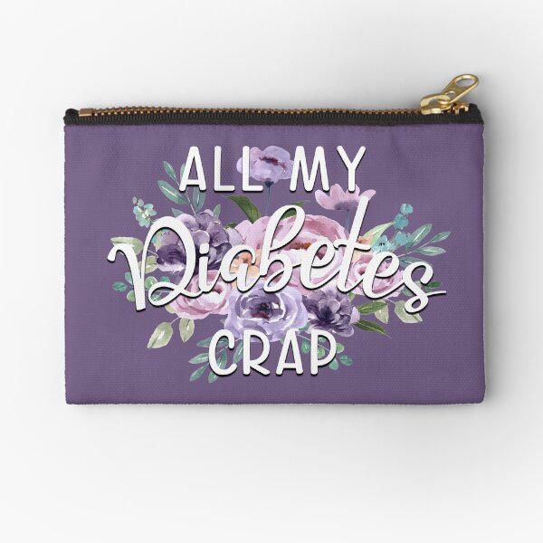 Item preview, All My Diabetes Crap Bag designed and sold by GlowinUp Shop.