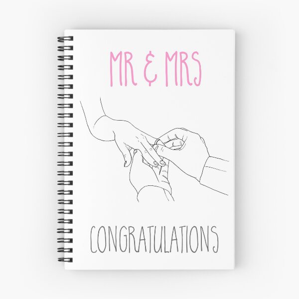 Item preview, Mr & Mrs Newly Weds Congratulations designed and sold by Adam Regester.