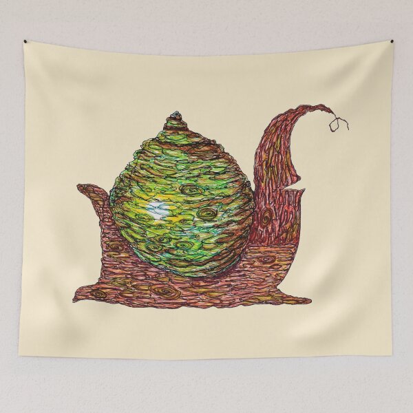 Item preview, Wood be snazzy snail designed and sold by cuprum.