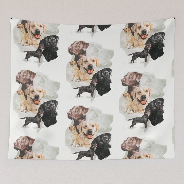 Item preview, Labrador Retriever Medley designed and sold by BarbBarcikKeith.