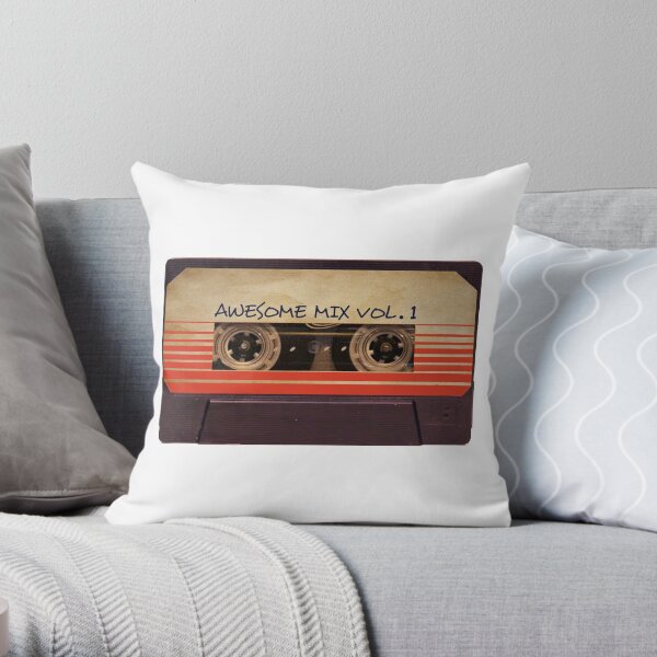 Awesome Mix Vol. 1 Throw Pillow