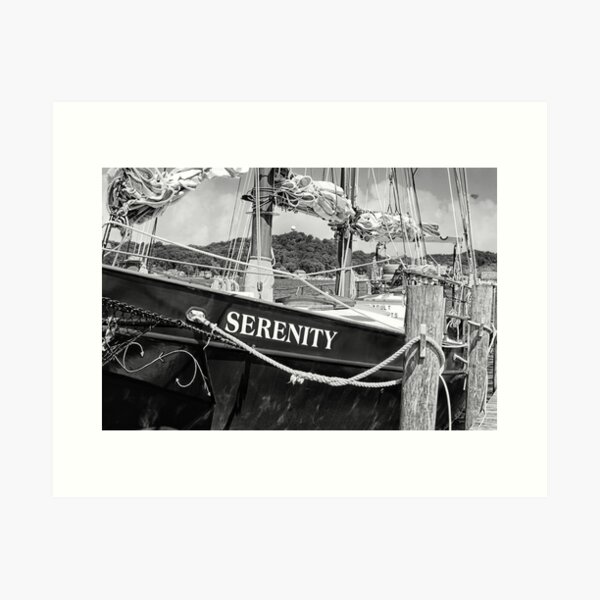 Item preview, Serenity B&W designed and sold by Kathilee.
