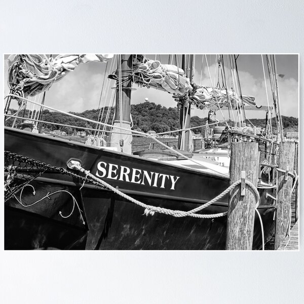 Item preview, Serenity B&W designed and sold by Kathilee.