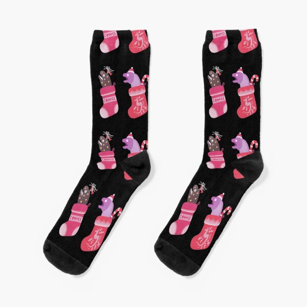 Christmas eels Socks