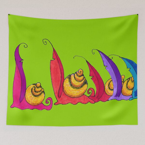 Item preview, Snail parade designed and sold by cuprum.
