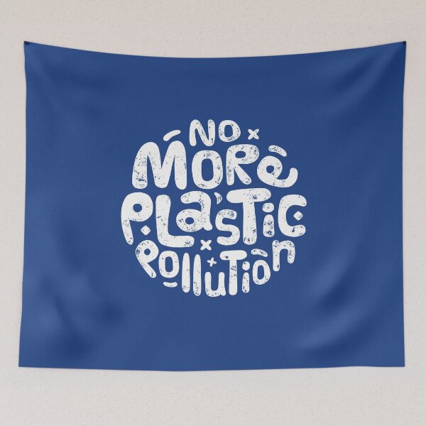 Item preview, No More Plastic Pollution designed and sold by Bangtees.