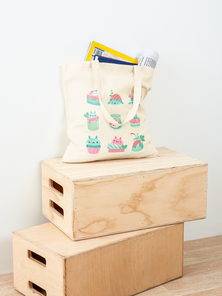 Alternate view of Choco Mint Rabbit Tote Bag