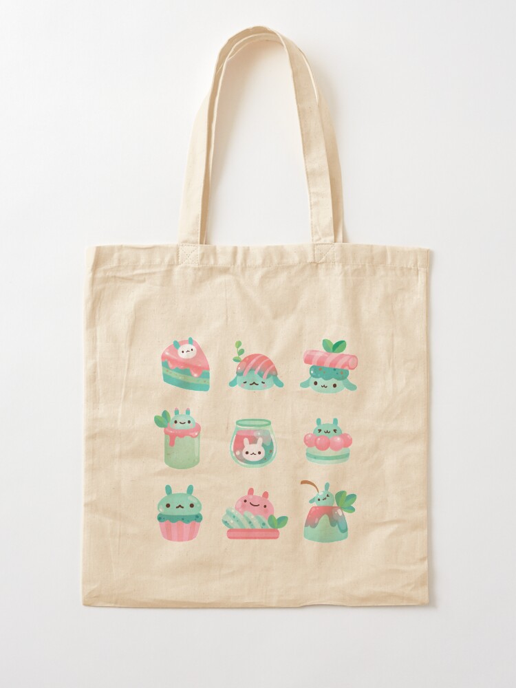 Alternate view of Choco Mint Rabbit Tote Bag