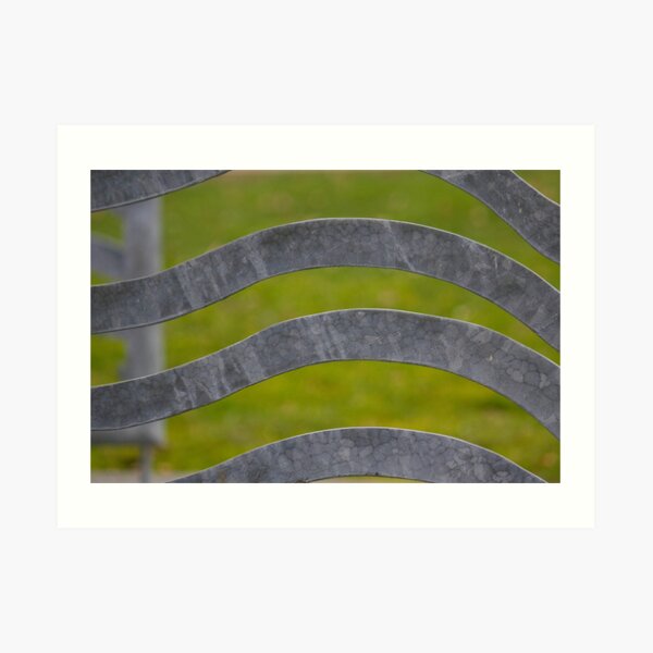 Waves of Steel Art Print