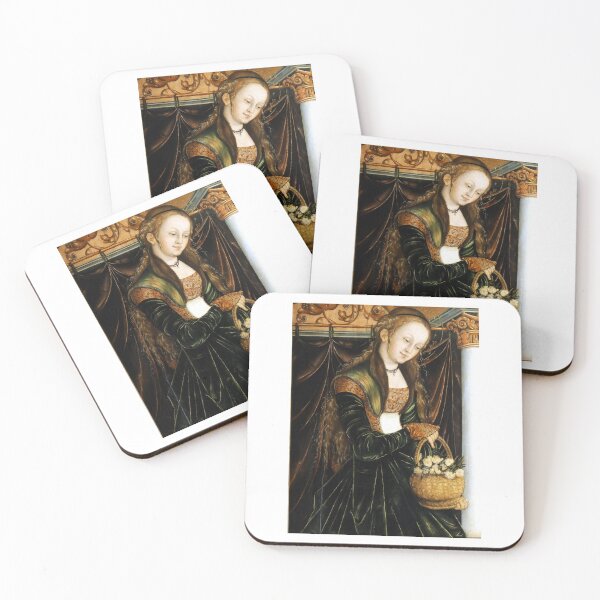 Item preview, Dorothea - Cranach the Elder - c1530 designed and sold by CrankyOldDude.