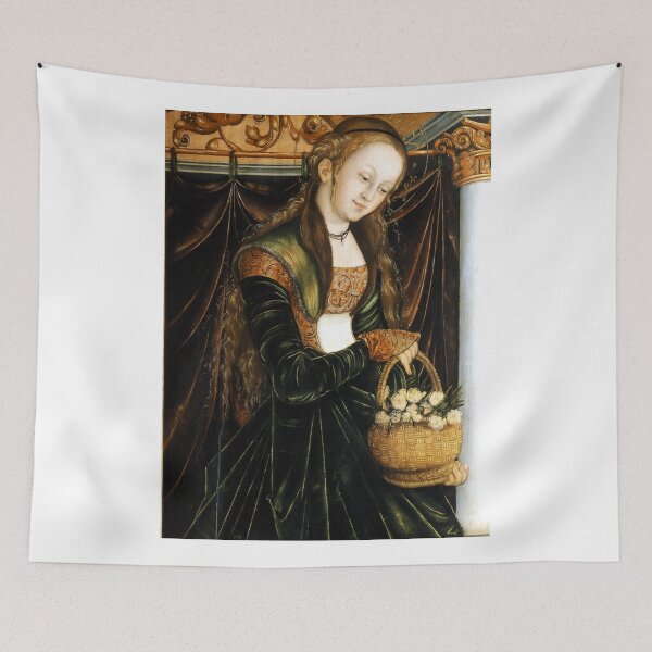 Item preview, Dorothea - Cranach the Elder - c1530 designed and sold by CrankyOldDude.