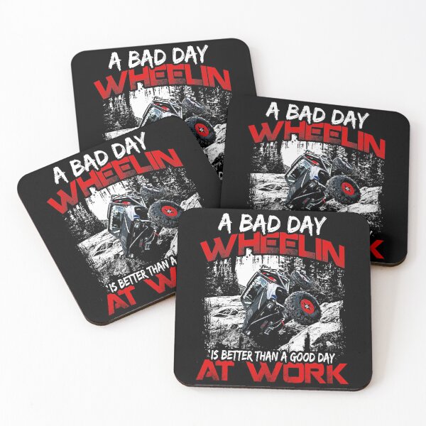 Item preview, A Bad Day Wheelin Is Better Than A Good Day At Work designed and sold by Yota  Crew.