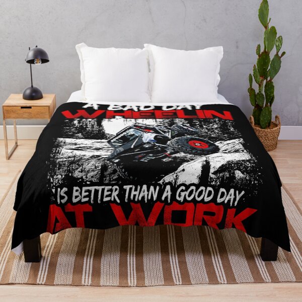 Item preview, A Bad Day Wheelin Is Better Than A Good Day At Work designed and sold by Yota  Crew.