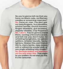 Fireworks Unisex T-Shirt