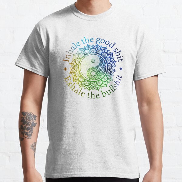 Inhale Exhale Mandala Classic T-Shirt
