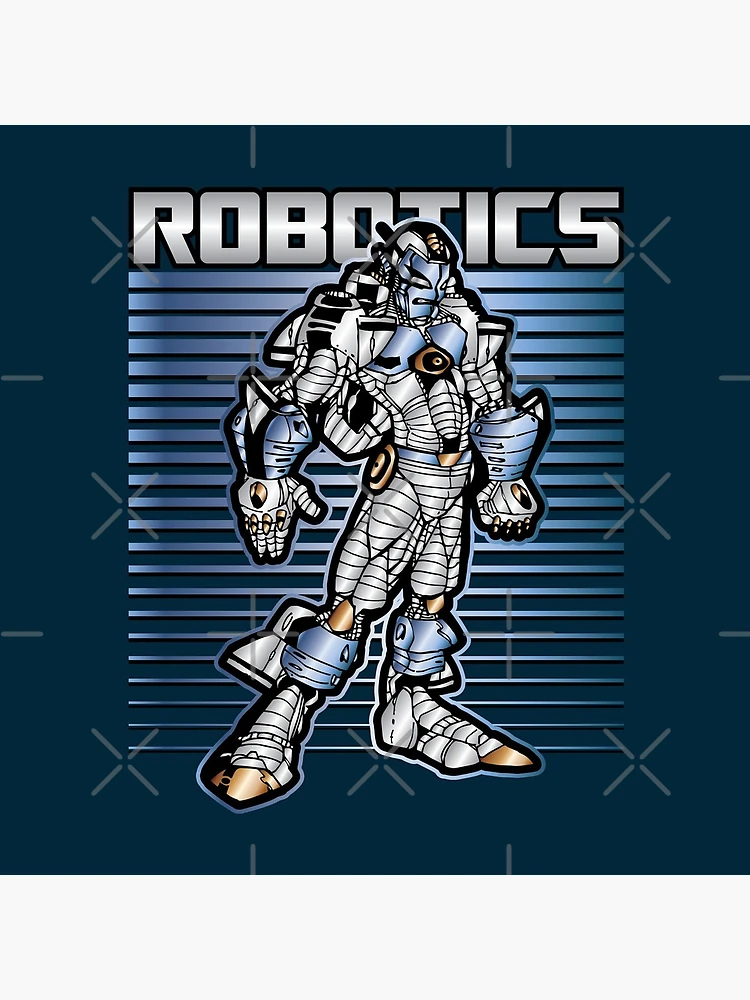 Thumbnail 5 of 5, Coasters (Set of 4), Robotics Man designed and sold by WBGraphix.