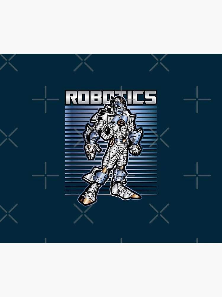 Thumbnail 6 of 6, Throw Blanket, Robotics Man designed and sold by WBGraphix.