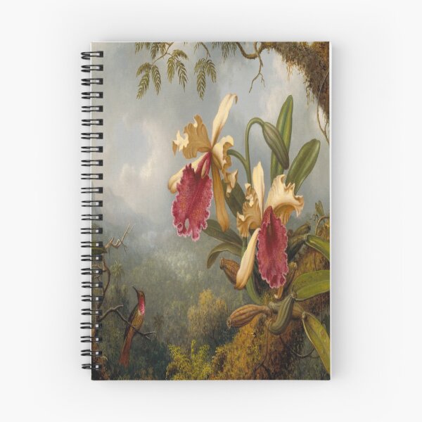 Item preview, Orchids and Hummingbird-Martin Johnson Heade designed and sold by LexBauer.