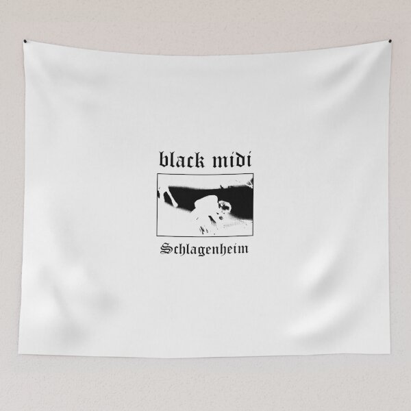 Item preview, black midi Metal (black on white) designed and sold by Leatherface.