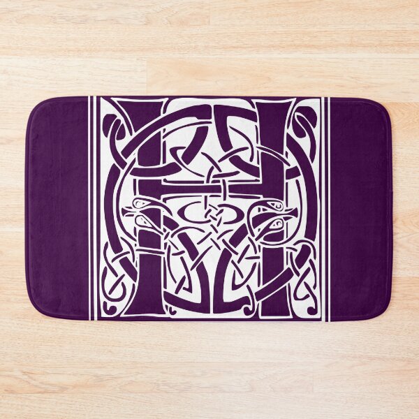 Item preview, Ornate H Capital Letter Initial Purple designed and sold by Dator.