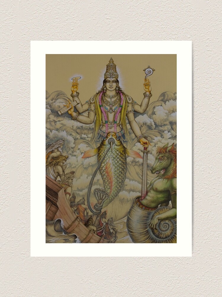 Buy Redbag Matsya Avatar The First Incarnation of God Vishnu Online at Low  Prices in India - Amazon.in