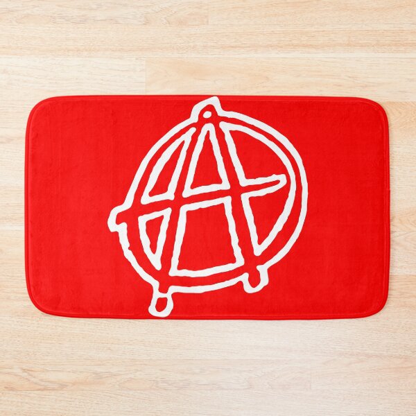 Item preview, White anarchy A with circle designed and sold by Dator.