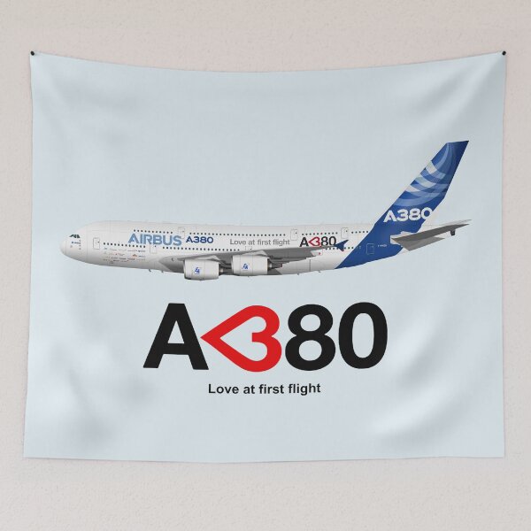 Item preview, Airbus A380 - Love at First Flight  designed and sold by Steve H Clark.