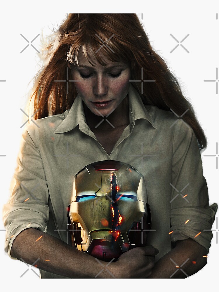 "pepper potts" Sticker by jules410 Redbubble
