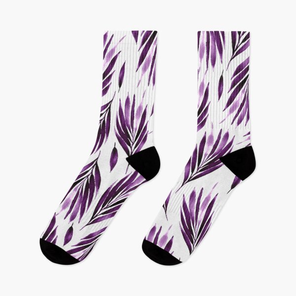 Item preview, Purple Violet Leaves designed and sold by printmesomecolo.