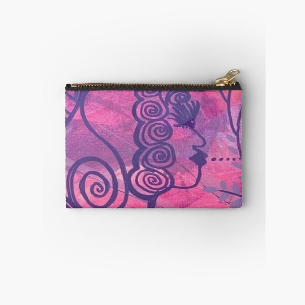 Item preview, Speak No Evil Flapper Girl Painting designed and sold by bipolarvirgoart.