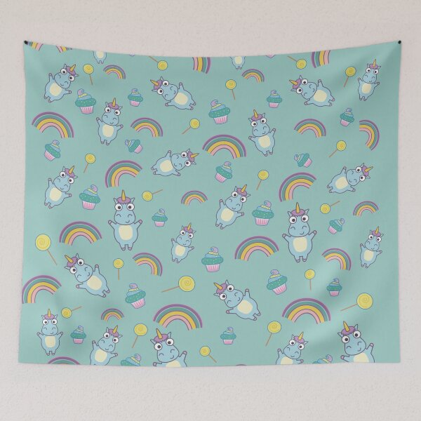 Item preview, UNICORN MINT PATTERN designed and sold by OzzyUnicorn.