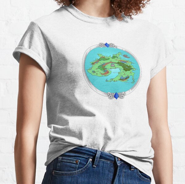 Map of Atlantis Classic T-Shirt