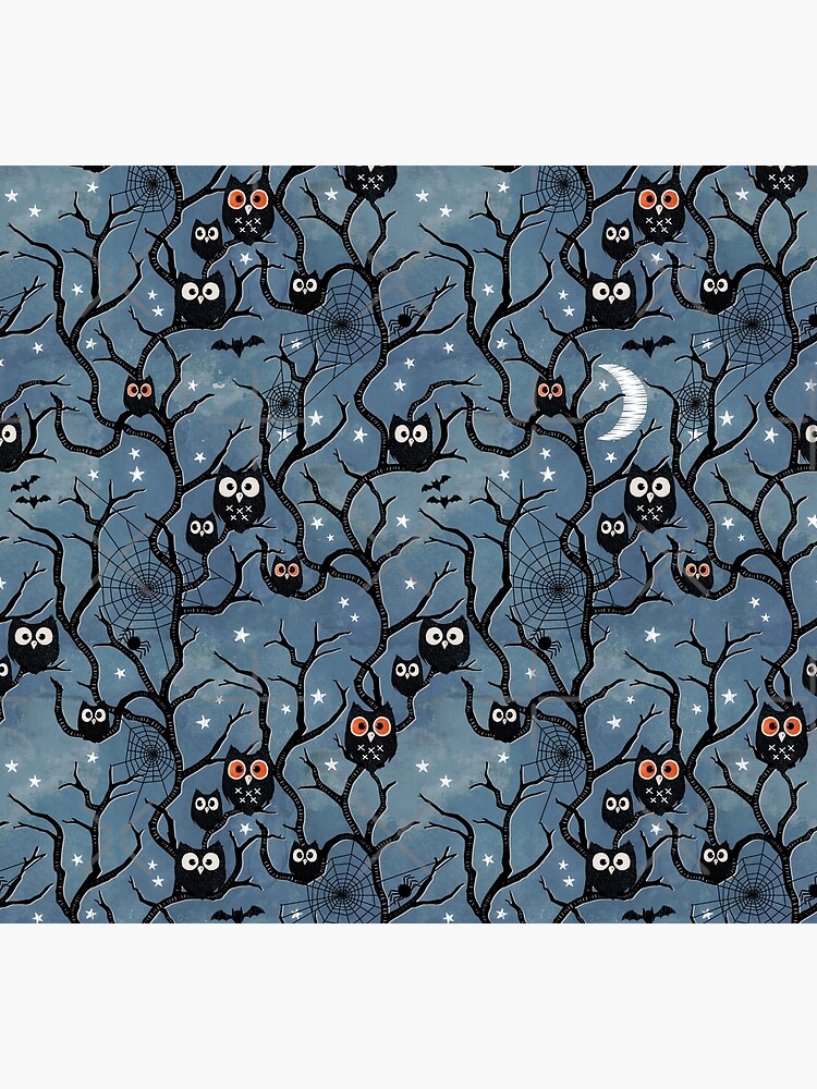 Spooky woods owls by adenaJ